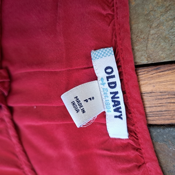 Old Navy Red Embroidered Dress - Picture 2 of 6